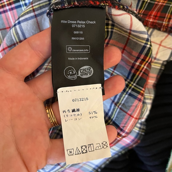 Cheap Monday Gingham Slip Dress - Picture 4 of 4